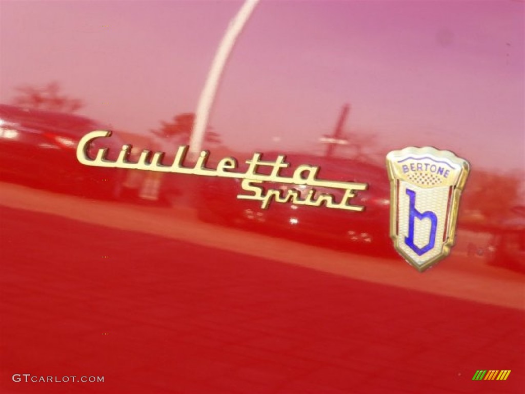 1959 Giulietta Sprint - Red / Black photo #3