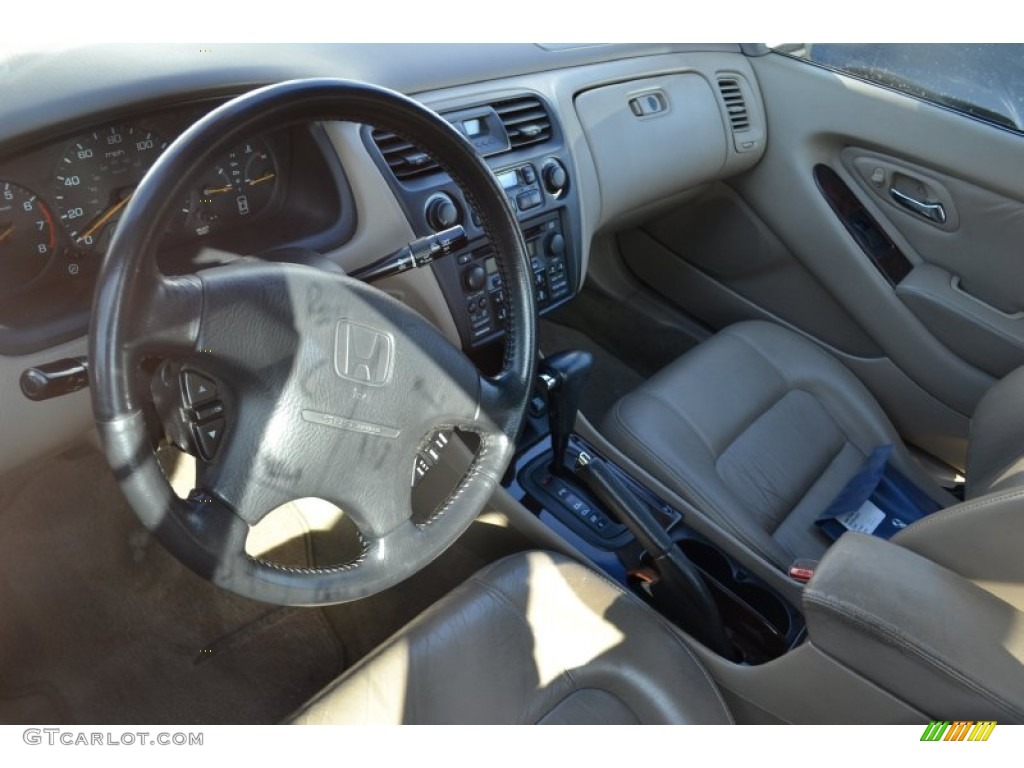 1999 Accord EX V6 Coupe - Taffeta White / Charcoal photo #4
