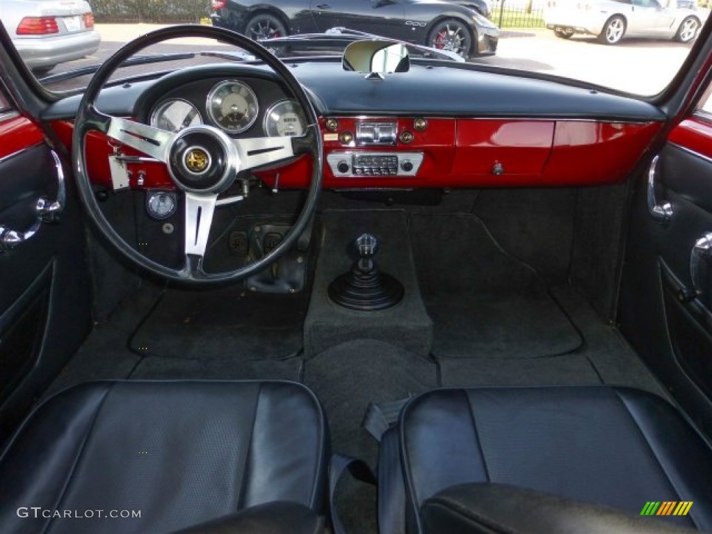 1959 Alfa Romeo Giulietta Sprint Black Dashboard Photo #73720088