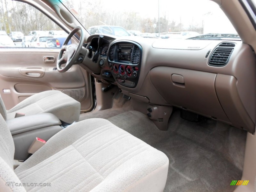 2002 Tundra SR5 Access Cab 4x4 - Desert Sand / Oak photo #10