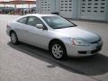 2003 Satin Silver Metallic Honda Accord EX V6 Coupe  photo #1