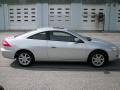 2003 Satin Silver Metallic Honda Accord EX V6 Coupe  photo #2
