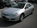 2003 Satin Silver Metallic Honda Accord EX V6 Coupe  photo #3