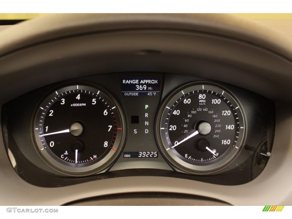 2009 Lexus ES 350 Pebble Beach Edition Gauges Photo #73721273