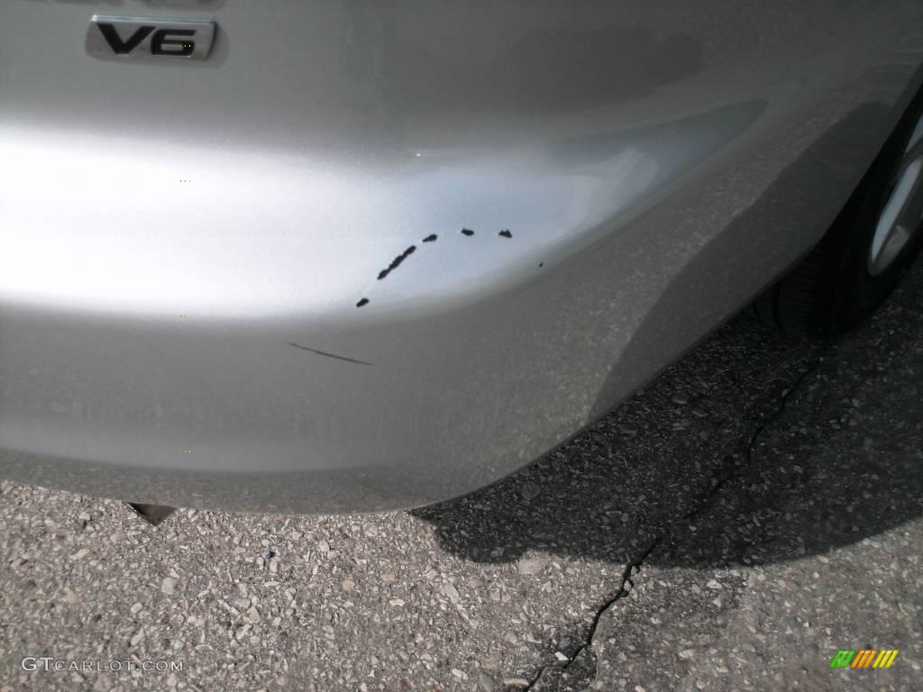 2003 Accord EX V6 Coupe - Satin Silver Metallic / Black photo #14