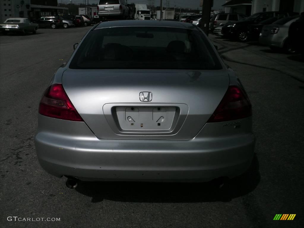 2003 Accord EX V6 Coupe - Satin Silver Metallic / Black photo #16