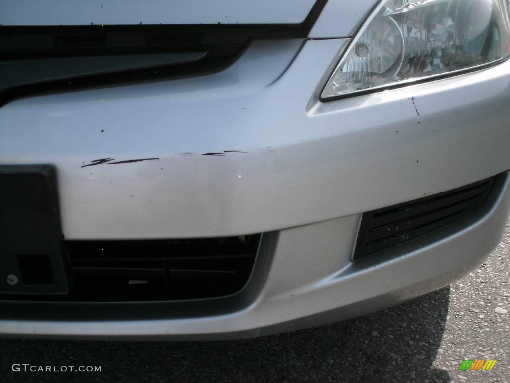 2003 Accord EX V6 Coupe - Satin Silver Metallic / Black photo #19