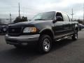 2002 Dark Highland Green Metallic Ford F150 XLT SuperCrew 4x4  photo #1