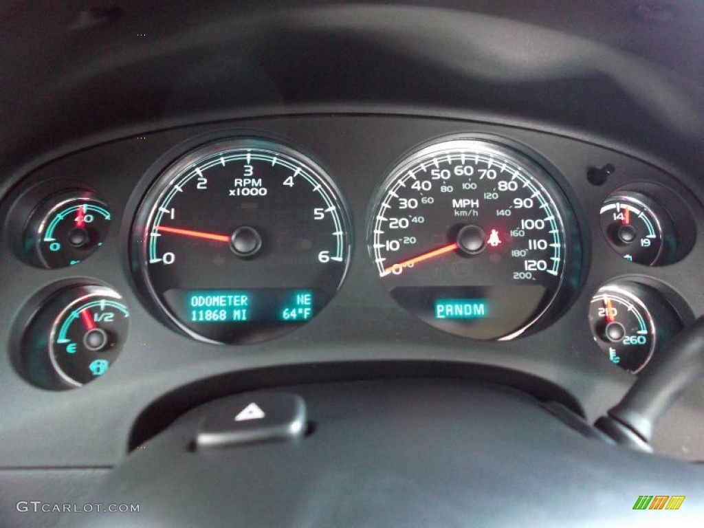 2012 GMC Sierra 1500 Denali Crew Cab Gauges Photo #73722734