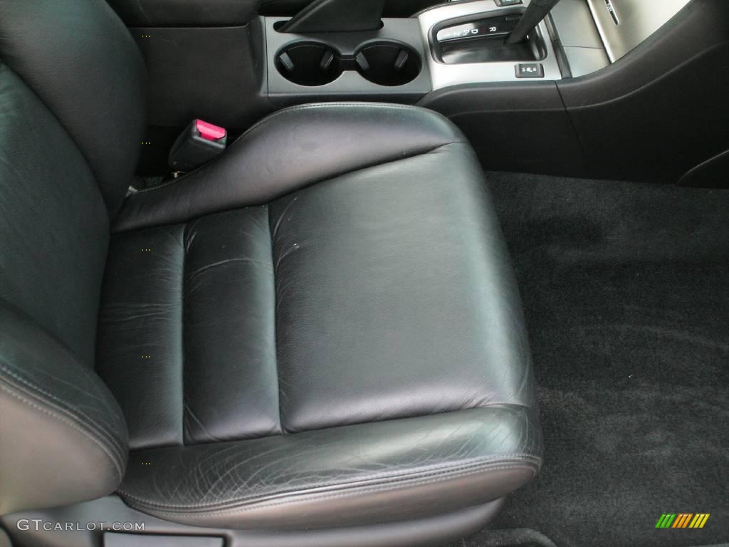 2003 Accord EX V6 Coupe - Satin Silver Metallic / Black photo #27