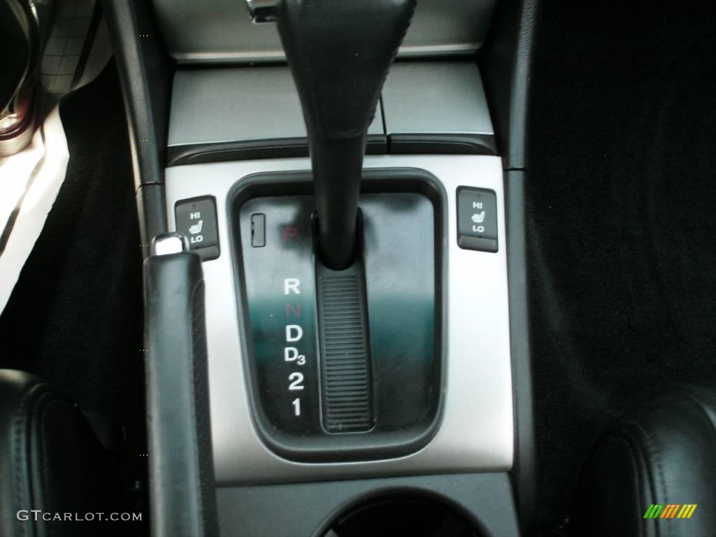 2003 Accord EX V6 Coupe - Satin Silver Metallic / Black photo #33