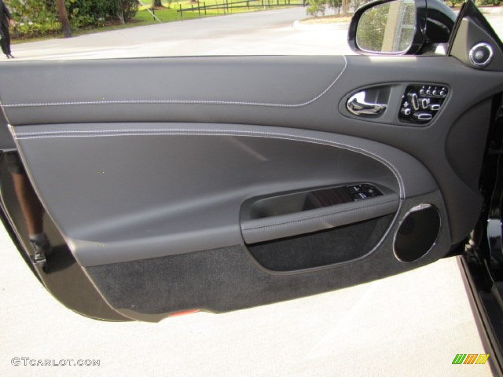 2013 Jaguar XK XK Convertible Warm Charcoal Door Panel Photo #73725263
