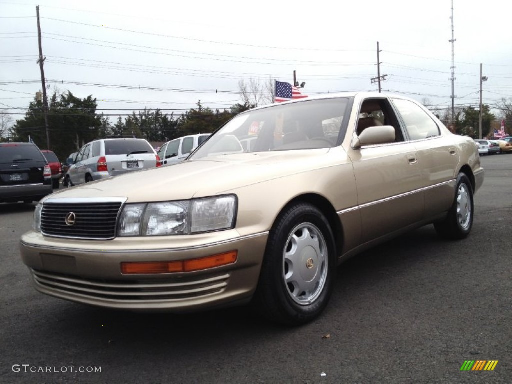 1993 LS 400 - Champagne Metallic / Tan photo #1