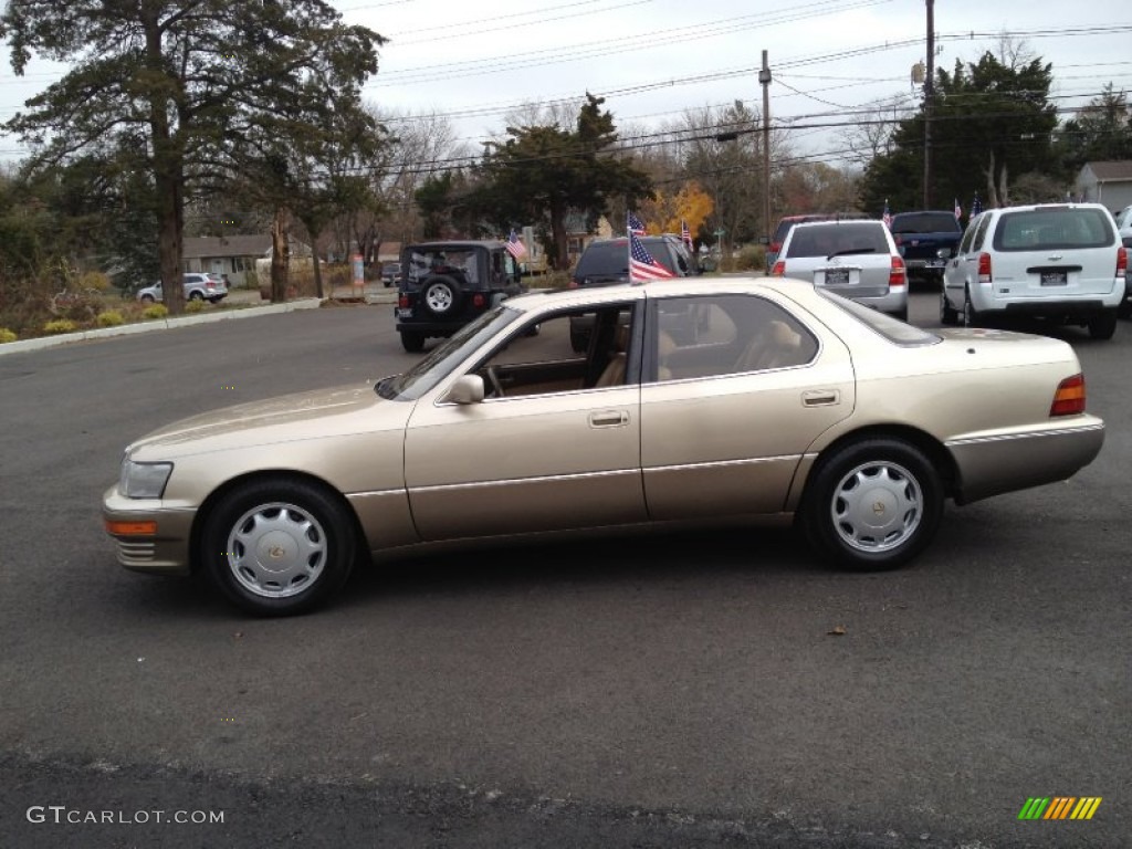 Champagne Metallic 1993 Lexus LS 400 Exterior Photo #73725804