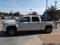 2008 Summit White GMC Sierra 1500 SLE Crew Cab 4x4  photo #5