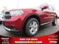 2013 Deep Cherry Red Crystal Pearl Dodge Durango Crew  photo #1