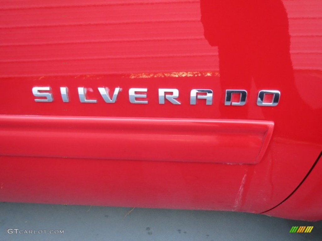 2010 Silverado 1500 LT Crew Cab - Victory Red / Light Titanium/Ebony photo #15