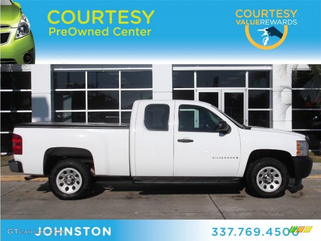 Summit White Chevrolet Silverado 1500