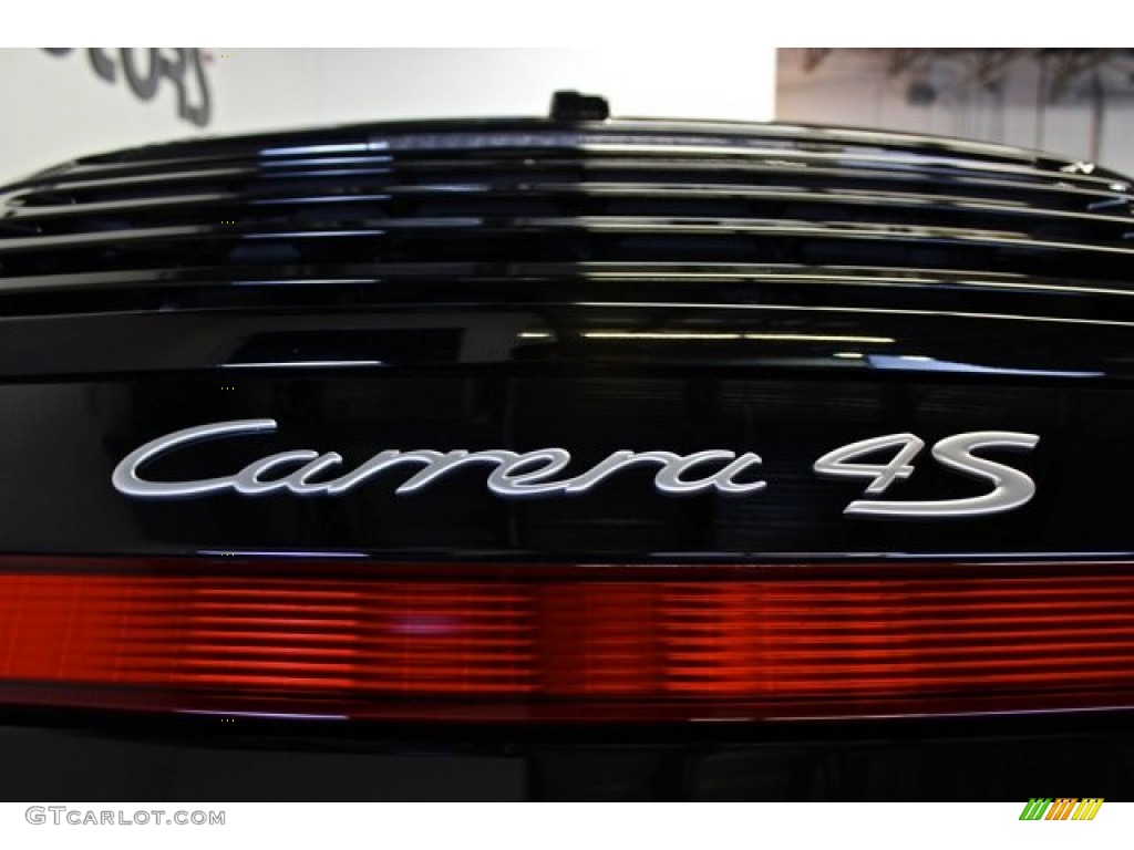 2010 911 Carrera 4S Cabriolet - Black / Black photo #17