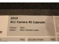 Black - 911 Carrera 4S Cabriolet Photo No. 43