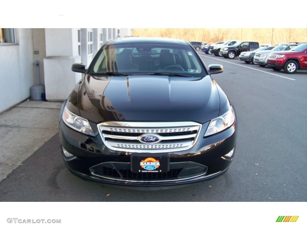 2012 Taurus SHO AWD - Ebony Black / Charcoal Black photo #2