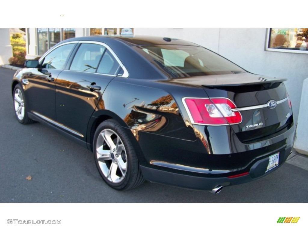 2012 Taurus SHO AWD - Ebony Black / Charcoal Black photo #5