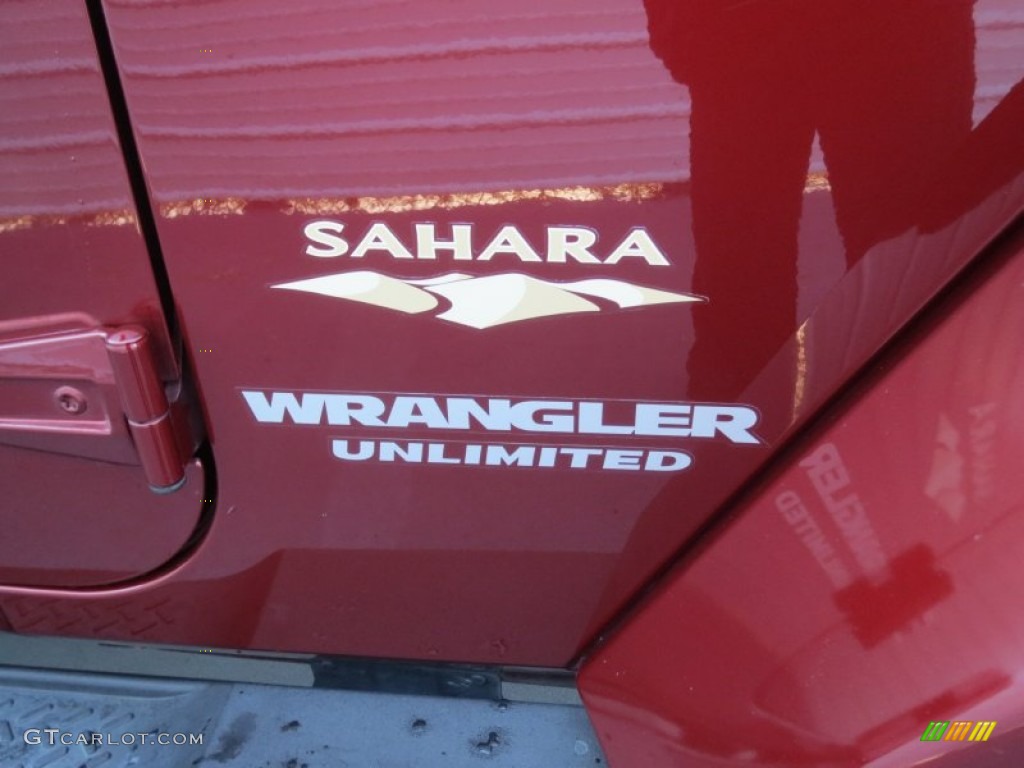 2009 Wrangler Unlimited Sahara 4x4 - Red Rock Crystal Pearl / Dark Slate Gray/Medium Slate Gray photo #15