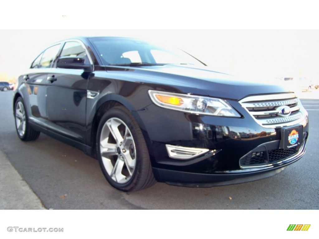 2012 Taurus SHO AWD - Ebony Black / Charcoal Black photo #16