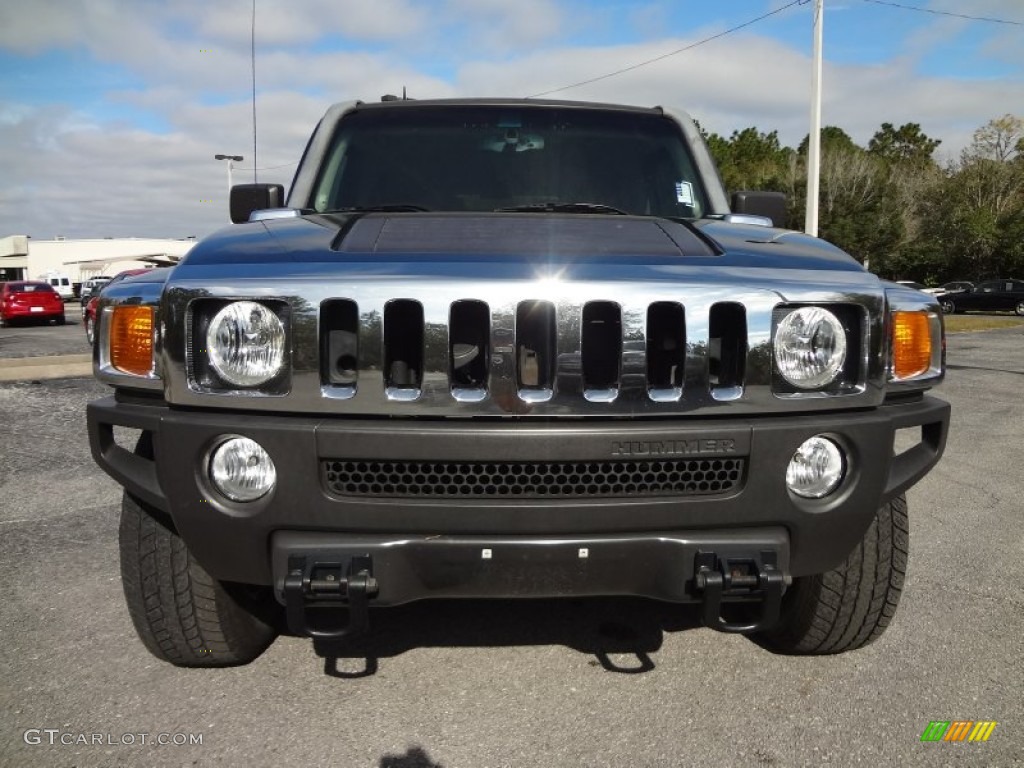 Black 2006 Hummer H3 Standard H3 Model Exterior Photo #73727726