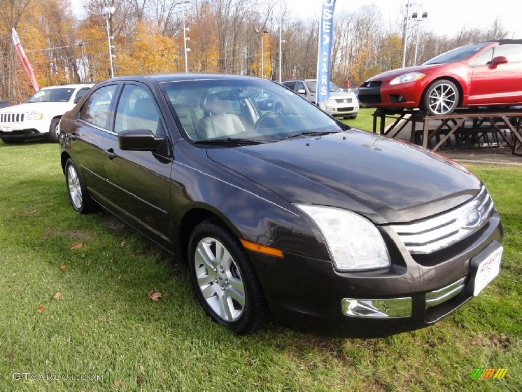 2006 Fusion SEL V6 - Charcoal Beige Metallic / Medium Light Stone photo #4