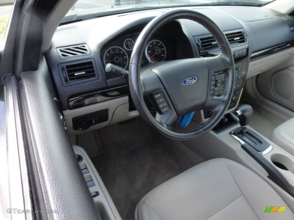 2006 Fusion SEL V6 - Charcoal Beige Metallic / Medium Light Stone photo #10