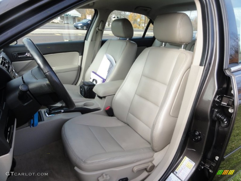 2006 Fusion SEL V6 - Charcoal Beige Metallic / Medium Light Stone photo #12