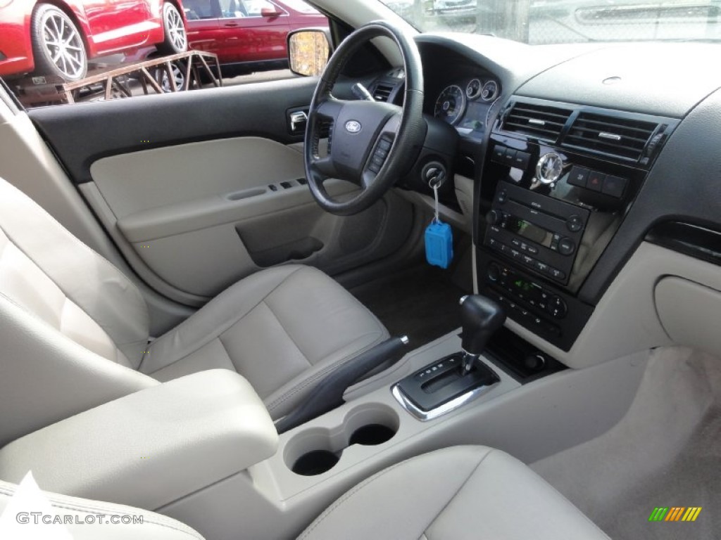 2006 Fusion SEL V6 - Charcoal Beige Metallic / Medium Light Stone photo #13