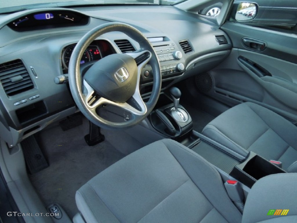Gray Interior 2011 Honda Civic DX-VP Sedan Photo #73727942