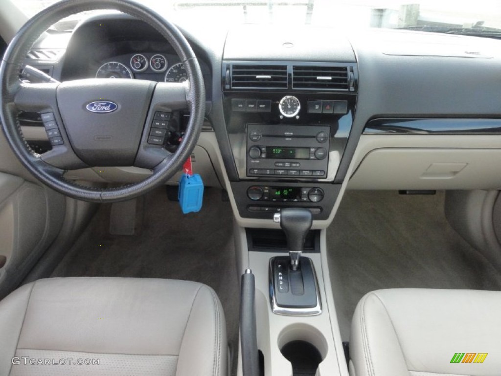 2006 Fusion SEL V6 - Charcoal Beige Metallic / Medium Light Stone photo #18