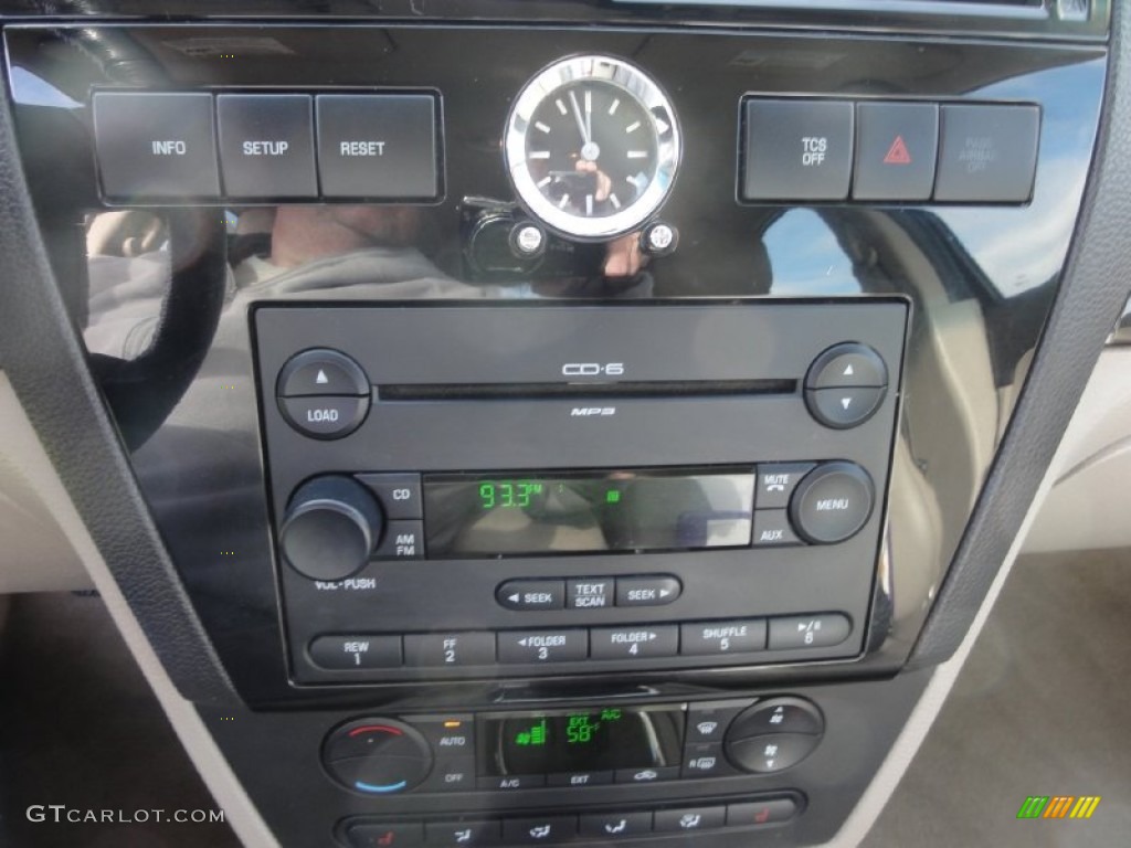 2006 Fusion SEL V6 - Charcoal Beige Metallic / Medium Light Stone photo #21