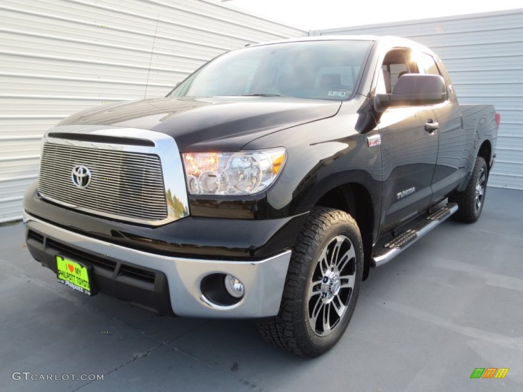 2013 Tundra Texas Edition Double Cab 4x4 - Black / Graphite photo #6