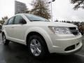 2013 Pearl White Tri Coat Dodge Journey American Value Package  photo #4