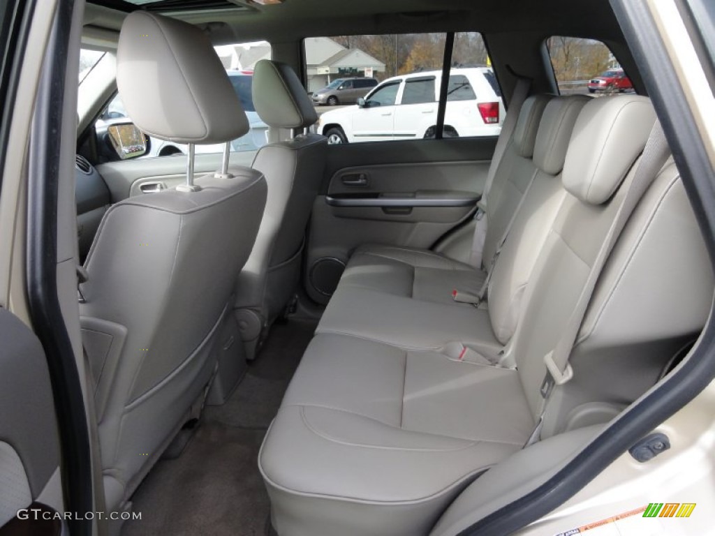 2006 Suzuki Grand Vitara Luxury 4x4 Rear Seat Photo #73728470