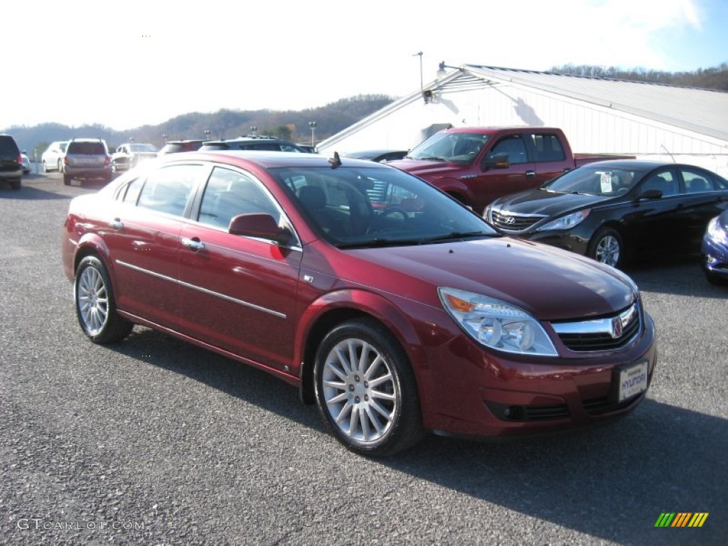 2008 Aura XR - Red Jewel / Black photo #5