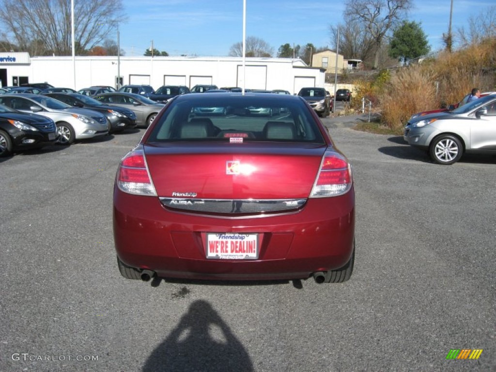 2008 Aura XR - Red Jewel / Black photo #8