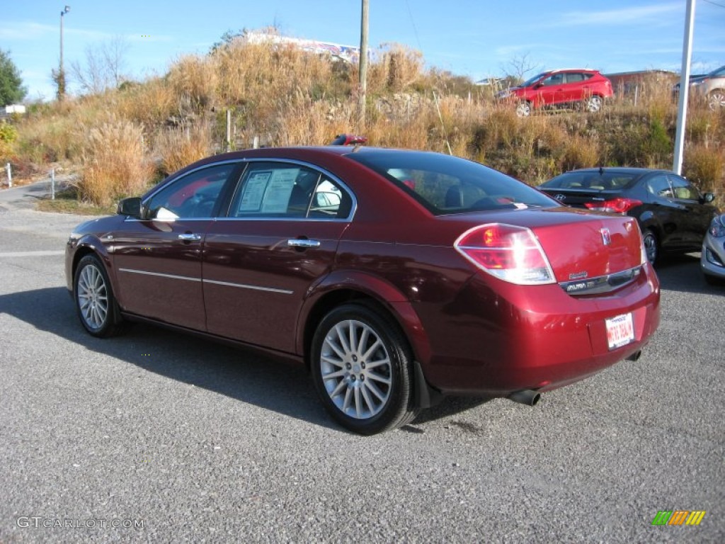 2008 Aura XR - Red Jewel / Black photo #9