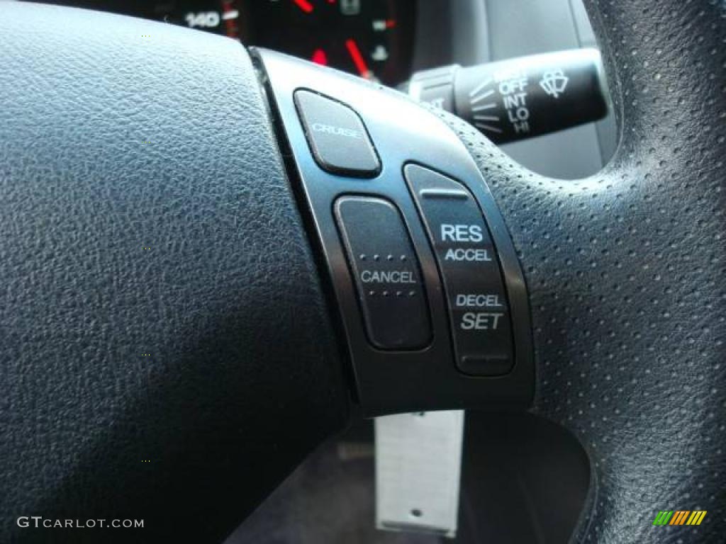 2006 Accord LX Coupe - Nighthawk Black Pearl / Black photo #14