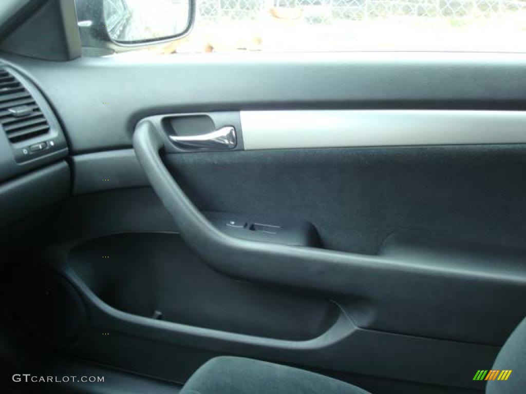 2006 Accord LX Coupe - Nighthawk Black Pearl / Black photo #15