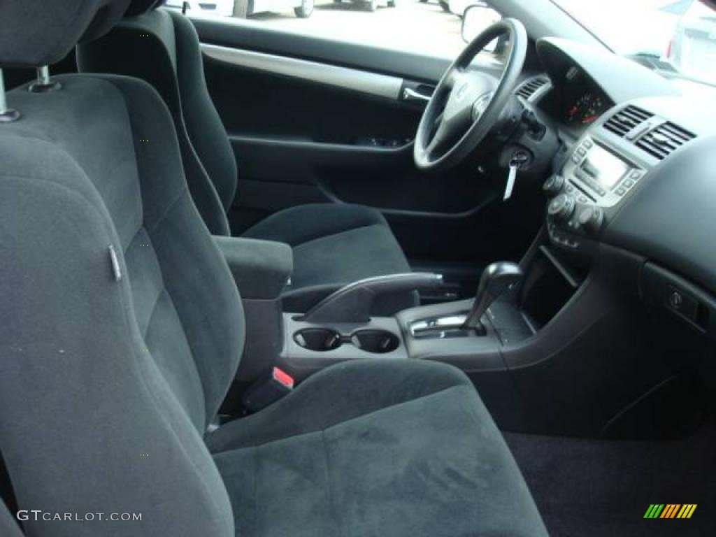 2006 Accord LX Coupe - Nighthawk Black Pearl / Black photo #16