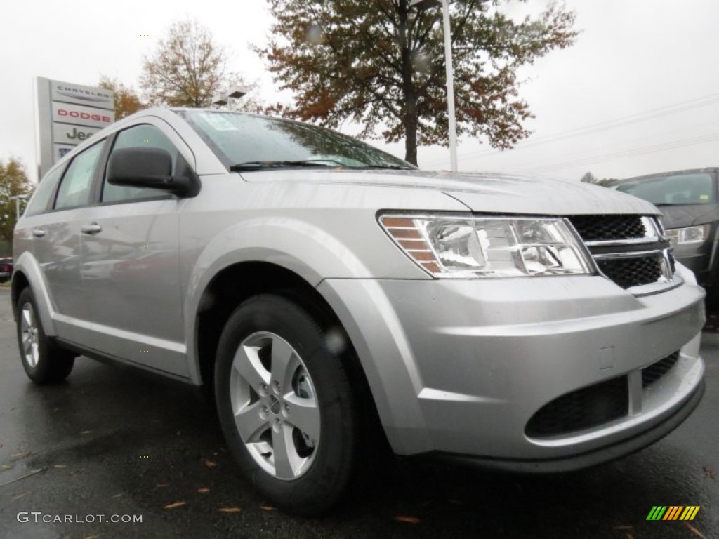 Bright Silver Metallic 2013 Dodge Journey American Value Package Exterior Photo #73730123