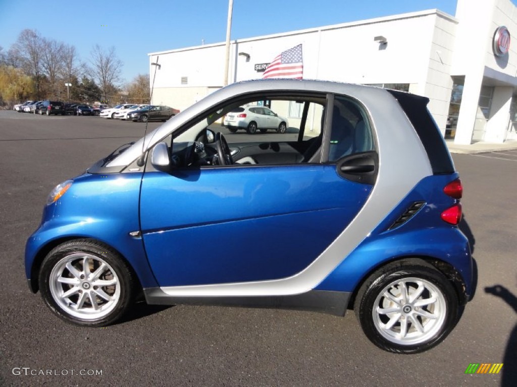 Blue Metallic 2009 Smart fortwo passion coupe Exterior Photo #73730419
