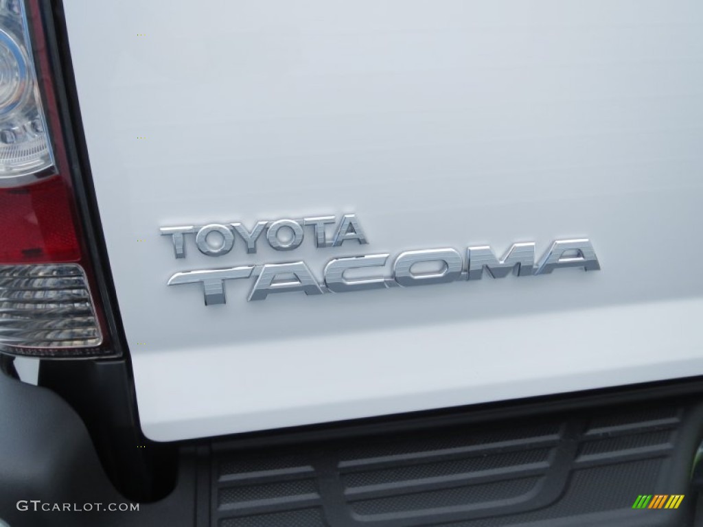 2013 Tacoma V6 Limited Prerunner Double Cab - Super White / Graphite photo #15