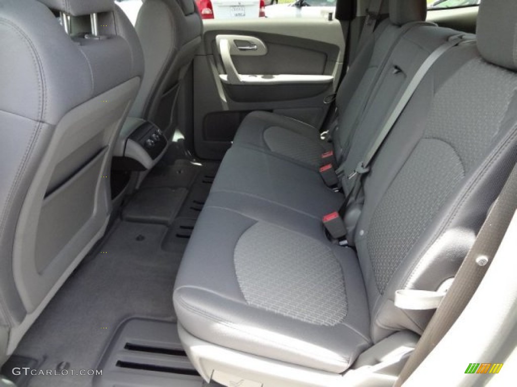 2010 Traverse LT - Silver Ice Metallic / Dark Gray/Light Gray photo #5