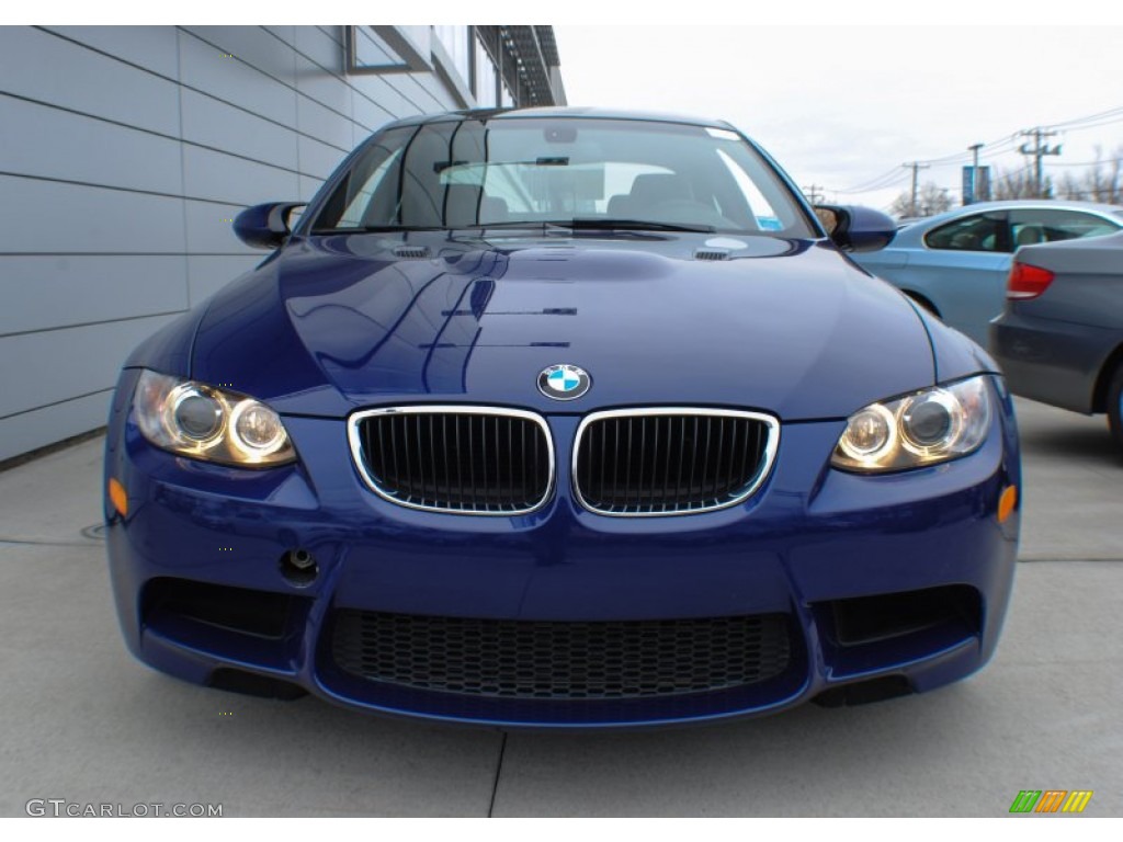 2010 M3 Coupe - Interlagos Blue Metallic / Black Novillo photo #2